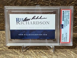 Governor Bill Richardson Autograph PSA/DNA Signed Business Card - Picture 1 of 2