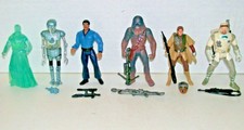 Leia-Boushh Lando Chewbacca 2-1B Anakin lot of 6 Star Wars Power o/t Force 1995