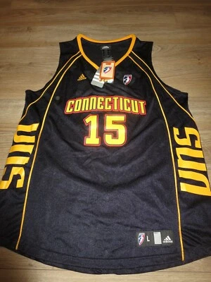 Connecticut Sun #15 WNBA Basketball adidas Jersey Women's XL X-Large NEW - Image 1 of 4