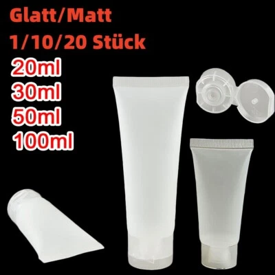 15-100ml leere Nachfüllflaschen für kosmetische Lotionen, leere Kosmetiktuben - Bild 1 von 4