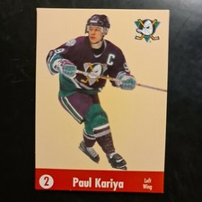 2001-02 Parkhurst He Shoots He Scores Points #16 Paul Kariya 2 pt.
