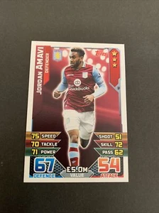 2015/16 Aston Villa Jordan Amavi Topps Match Attax #41 - Picture 1 of 2