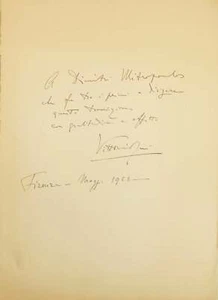 GUI, Vittorio. "Preludio, Aria e Finale" – Inscribed by Gui to MITROPOULOS - Picture 1 of 5