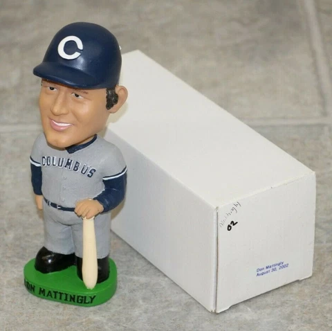 Don Mattingly 2002 Bobble Dobble Bobblehead Figure Cover
