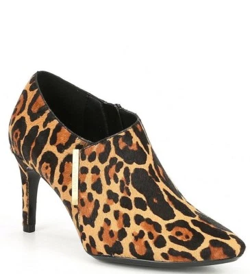 BOTINES CALVIN KLEIN JEANNA MUJER LEOPARDO BECERRO TIRO multitalla Foto 1 de 4