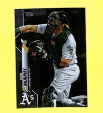 2020 Topps #317 Sean Murphy Rainbow Foil Rookie Card A’s Braves 