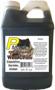 The Pee Mart - Wolf Urine 64 oz Bulk Filler! FREE SHIPPING! - Picture 1 of 1