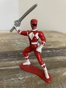 Mighty Morphin Power Rangers Red Ranger 3" figurine Bandai Vintage 1993 - Picture 1 of 9