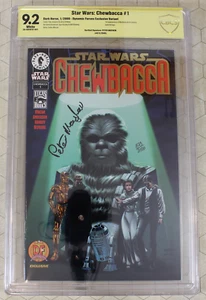 STAR WARS CHEWBACCA #1 CBCS 9.2 signed PETER MAYHEW CGC AUTOGRAPH - Picture 1 of 3