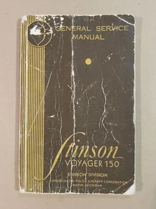 Stinson Voyager 150 General Service Manual 1946 - Bild 1 von 15