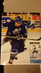 NHL February 1994 WENDEL CLARK  Beckett Cover  - Picture 1 of 1