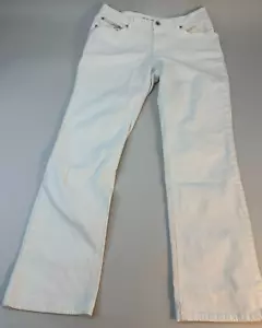 St. Johns Bay Straight Leg Jeans White size 12 - Picture 1 of 5