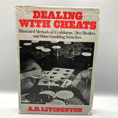 Dealing with Cheats by A. D. Livingston Harcover Book First Edition Vintage 1973 - Image 1 of 4