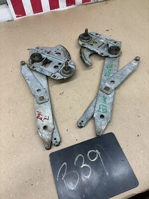 IMPALA CAPRICE BISCAYNE 1967 1968 4 puertas puerta trasera vidrio ventana regulador conjunto Pr Foto 1 de 4