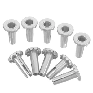 10 Pcs Caster Insert Rod Baby Replacement Sleeves Socket Inserts - Picture 1 of 12