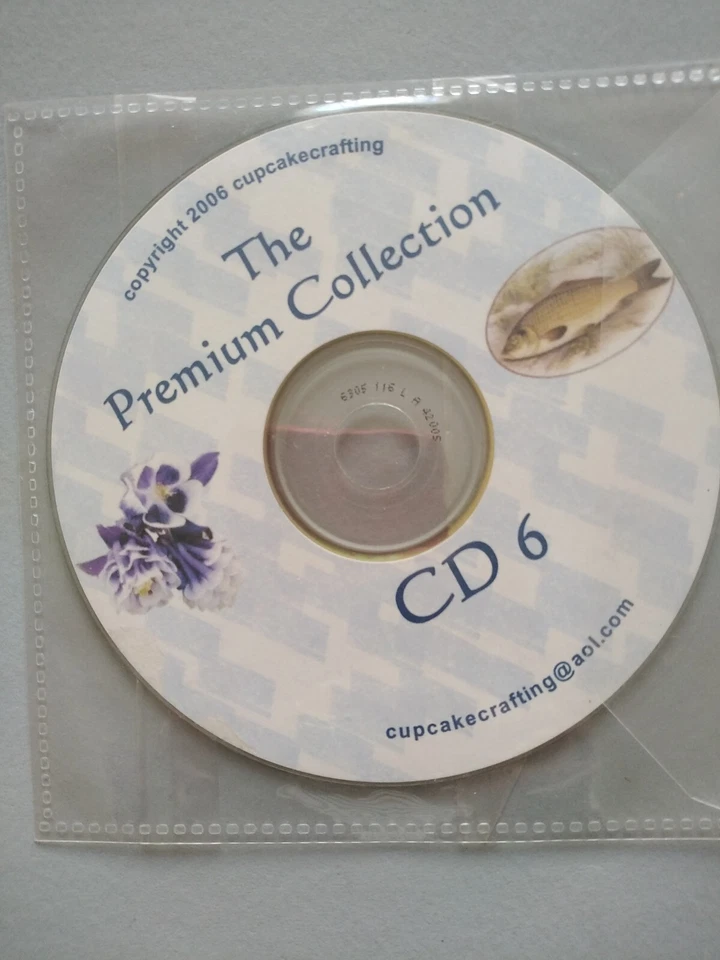 THE PREMIUM COLLECTION CD6 - Papercraft CD Rom - Cupcake Crafting - Image 1 of 1