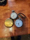 Pocket Watches For Parts Or Repair