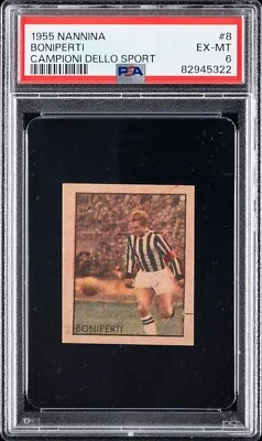 Nannina Campioni Dello Sport 1955 #8 Boniperti Juventus PSA 6 Foto 1 de 2