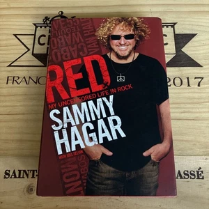 Signed Sammy Hagar Book Red My Uncensored Life In Rock w/ Autograph HCDJ 1st Ed - Picture 1 of 15