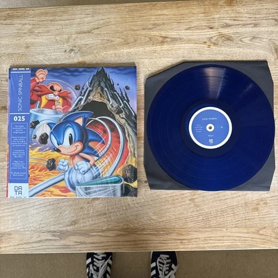 Sonic Spinball Vinyl LP Data Discs 025 Blue Translucent  - Image 1 of 4