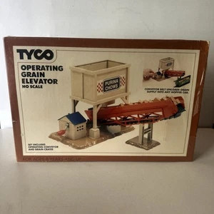 VTG Tyco 870 Purina Chows Operating Grain Elevator Building Kit HO Scale NOS - Picture 1 of 9