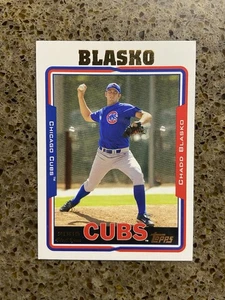 Topps Chadd Blasko 2005 novato Chicago Cubs #304 - Imagen 1 de 2