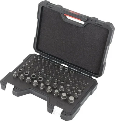 Welzh Werkzeug 81-Piece Master Bit Socket Set Torx Hex Spline S2 Steel 5015-WW