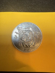 Star Wars 1984 Kenner Potf Romba EWOK COIN Vintage Actionfigur Zubehör - Bild 1 von 2