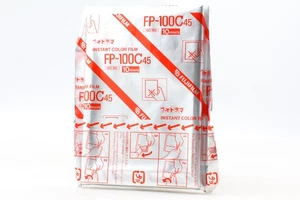 [Unused] Fujifilm Fuji FP-100C 45 Instant Color Film Expired 2004/10 From JAPAN - Picture 1 of 8