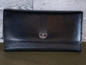 Timberland Mujer Cuero Cartera Protección RFID Botón a Presión Cierre Bolso sin asas - Imagen 1 de 4