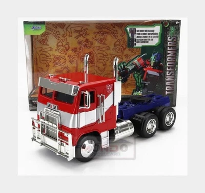 1:24 JADA Peterbilt 352 Truck 1979 Optimus Prime Transformers 253115014-34262 - Immagine 1 di 2