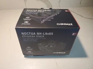 NH-L9x65 chromax.Black, niskoprofilowa chłodnica procesora premium (65mm, czarna) - Zdjęcie 1 z 3