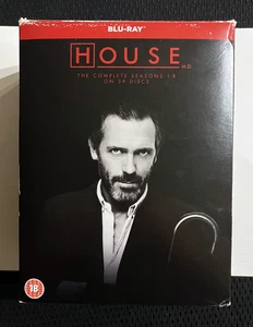 House M.D.: The Complete Collection TV Drama Series RARE 39-Disc Blu-Ray Box Set - Picture 1 of 8