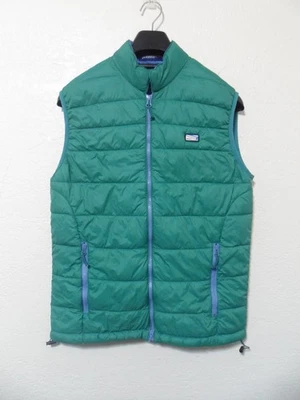Johnnie-O Men's Green Hudson Quilted Vest Small - Image 1 of 4