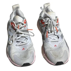 Adidas Women’s Running Shoes Size 9 — Grey, Solar Boost 21, Fresh Candy - Picture 1 of 7