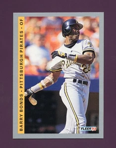 1993 Fleer - Barry Bonds #112 Pittsburgh Pirates - Picture 1 of 2