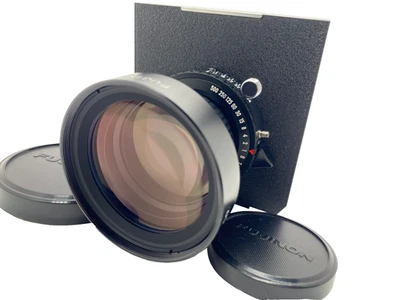 [COMO NUEVO/modelo tardío] Lente de gran formato FUJI Fujinon T 300 mm F/8 con placa Linhof Foto 1 de 4