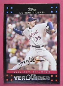 JUSTIN VERLANDER, 2007 TOPPS ALL-STAR #UH237, TIGERS - Picture 1 of 1