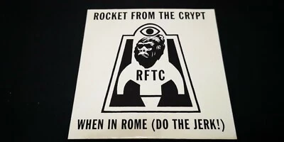 Rocket From The Crypt – When In Rome (Do The Jerk!) Promo Card Sleeve CD Single - Image 1 of 2