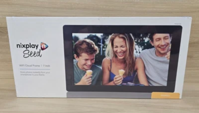 Nixplay N Seed 7 Inch WiFi Cloud Frame Sealed New in Box - Image 1 of 4