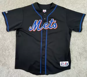 Carlos Delgado Jersey Men's Extra Large Black Majestic #21 VINTAGE Made in Korea - Picture 1 of 13