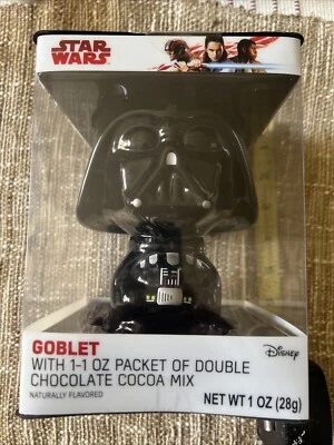 Do Not Use Cocoa! NEW Star Wars Darth Vader DISNEY Ceramic Goblet Collectors Mug - Image 1 of 4