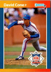 1989 Donruss All-Stars David Cone #44 New York Mets