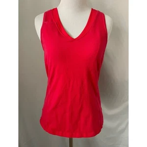 Danskin Now Pink Sleeveless V-Neck Workout Tank - Picture 1 of 12