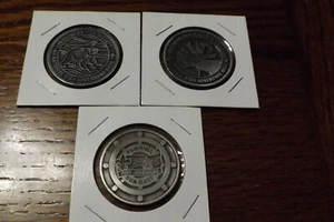 BOY SCOUT MEDALLION TOKEN COIN NORTHERN TIER BISSETT ROGERT ATIKOKAN FLORIDA SEA - Picture 1 of 5