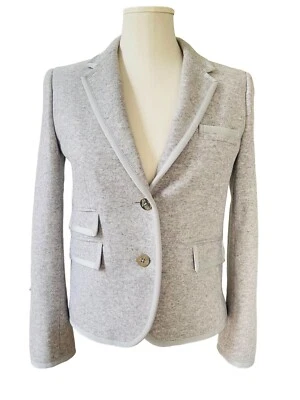 Chaqueta de lana Thom Browne gris a medida negra polar de Brooks Brothers talla BB2 Foto 1 de 4