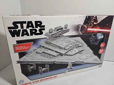 Kit Modelo Papel Destructor Estelar Imperial Star Wars - Rompecabezas Disney Nuevo Nunca Usado Foto 1 de 4