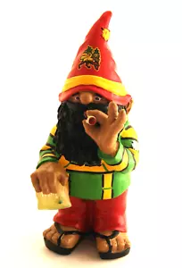 Stoner Garden Gnomo Pot Affumicatore Erbacce con Doobie Joint Blunt 12" Forever - Foto 1 di 6