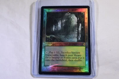 MTG FOIL Verdant Catacombs (Retro Frame) – NM  Modern Horizons 2 # 440 - Image 1 of 2