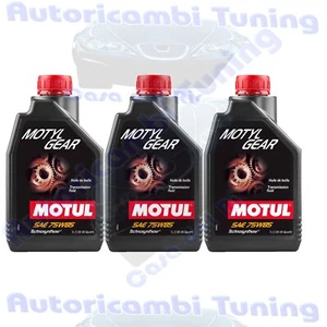 Motul Motyl Gear 75W85 Olio Trasmissione Differenziale Cambio GL5 GL4 3 Litri - Imagen 1 de 4